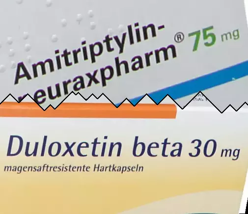 Amitriptilina contra Duloxetina