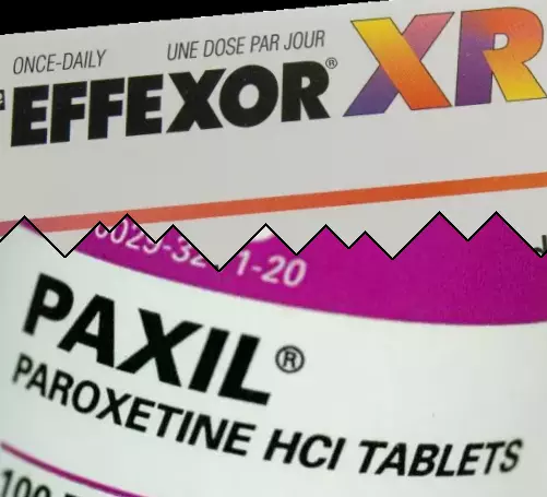 Effexor contra Paxil