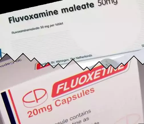 Fluvoxamina contra Fluoxetina