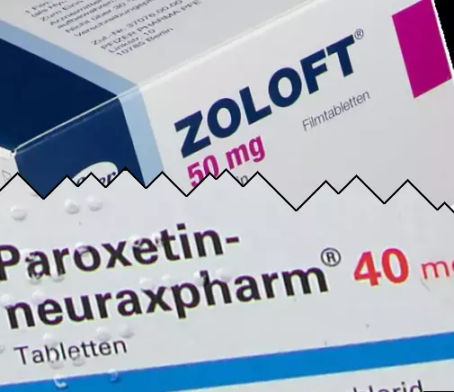Zoloft contra Paroxetina