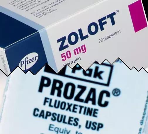 Zoloft contra Prozac